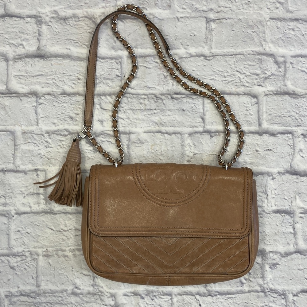 Tory Burch Tan Leather  Bag